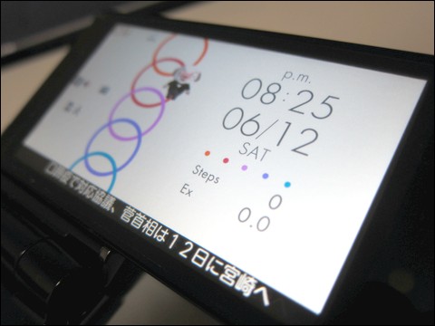 F-07Bレビュー(ソフトウェア編)