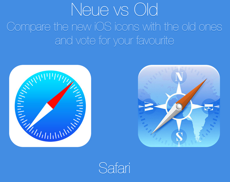 Ios7のアイコンと旧アイコンはどっちが人気 人気投票サイトが登場