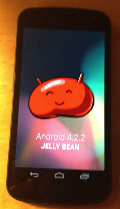 Android 4.2.2の配信間近?アップデートされたGALAXY Nexusがリークされる。