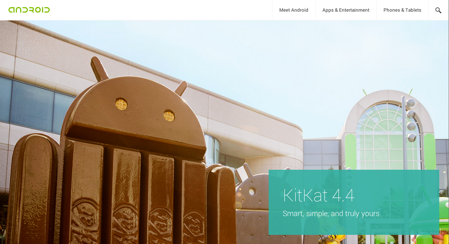 Android 4.4 KitKatが正式発表!512MBのRAMでも動作可能に!!