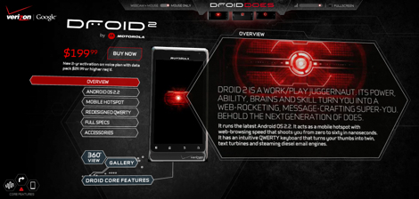 「Droid2 Global」がついに発売!