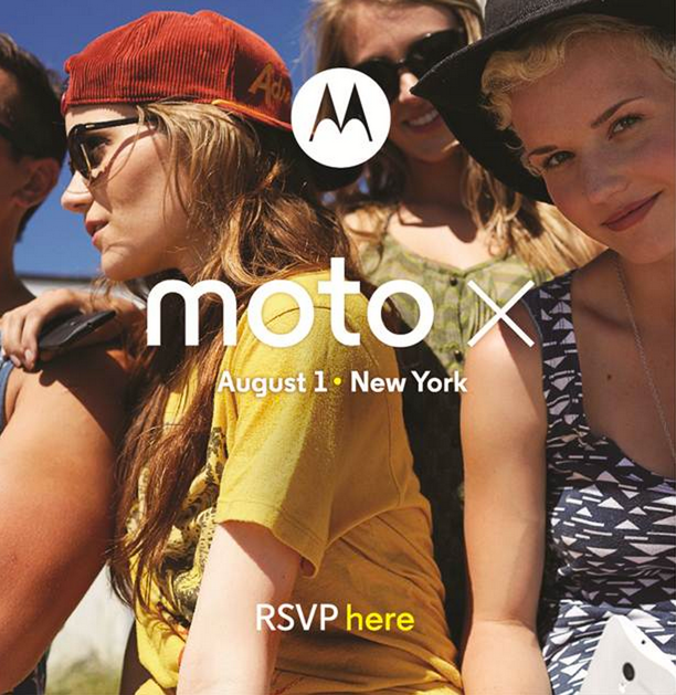 モトローラ、8月1日にMoto Xを発表。発売日は8月23日に!?