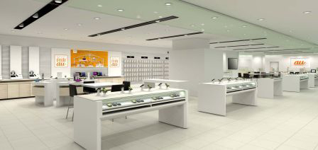 au、最新機種やサービスを体験できる直営店舗「au OSAKA」をオープン!