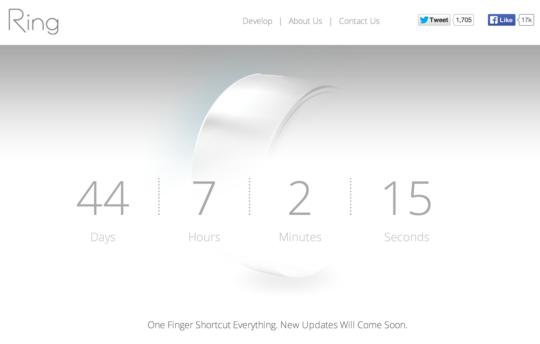 指輪型のウェアラブルデバイス「Ring」が3月1日に重要な情報を公開へ!
