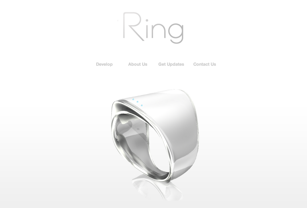 指輪型の日本製ウェアラブルガジェット「Ring」がスゴい!