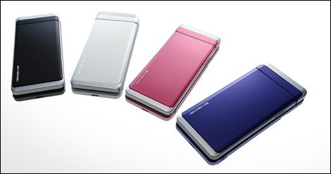 SH906i - 光速ポインティングデバイス光TOUCH CRUISER搭載。