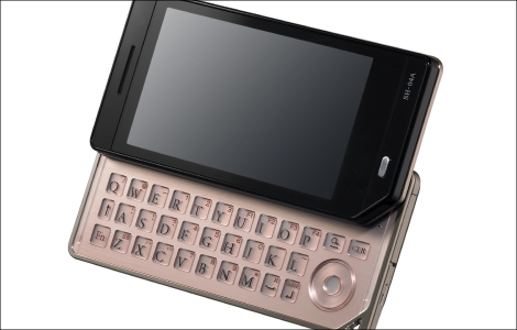 SH-04A - 大画面のフルタッチパネルケータイ。