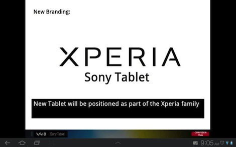 「Xperiaタブレット」の画像とスペックがリーク。防水に対応。